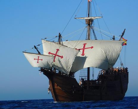 Nao Santa Maria Visits the Isle of Man