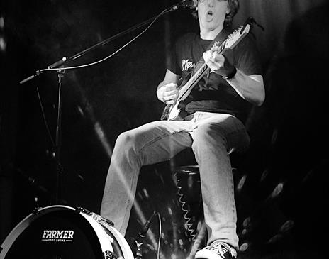 Rock'n'roll night with Shaun Banks one-man band