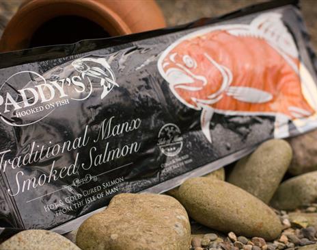 Smoked Salmon on Beach