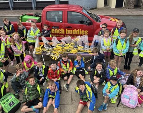 Beach Buddies during Manx Wildlife Week