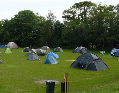 Isle of Man TT Campsite