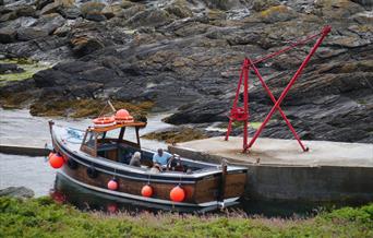 Port St Mary Calf of Man Boat