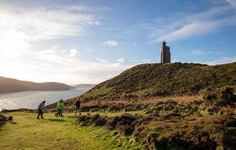 Bradda Glen and Milner's Tower