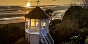 View from master bedroom at sunrise