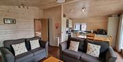 Open plan living space