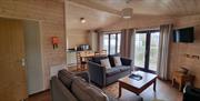 Open plan living space