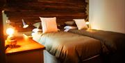 Ramsey pier room with twin bed configuration