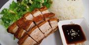 Asian inspired food