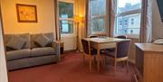 One Bedroom Apt Lounge Area