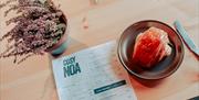 Pastry and menu