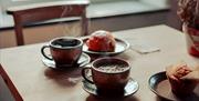 Baked goods and coffees