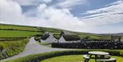 Thatched Cottages at Cregneash Folk Museum