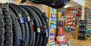 Cycle tyres, equipment and accessories avliable at Outdoors Ramsey