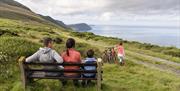 Stunning coastal views, ideal for walking and mountain biking