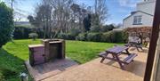 BBQ area and private garden