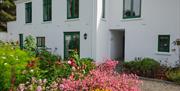 The Milntown Apartments, view from the Gardens