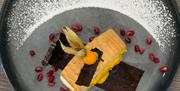 Pop-up Purple Restaurant Dessert