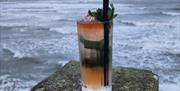 Pop-up Purple Restaurant Drink