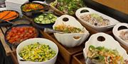 Pop-up Purple Restaurant Salad Bar