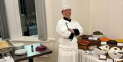 Pop-up Purple Restaurant Team