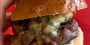 Steak and Stilton Burger