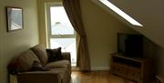 Queeyl Ushtey Sitting room area with sea veiw