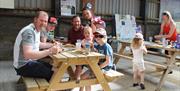 Family DIY Breakfast Barn