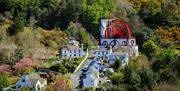 View of the Laxey Wheel
