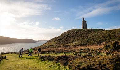 Bradda Glen and Milner's Tower