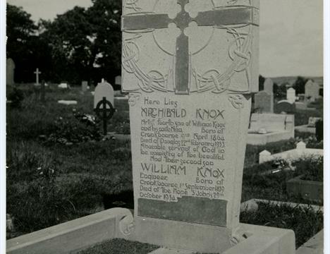 Knox in Focus: Archibald Knox's Grave and Recent Memorial Restoration