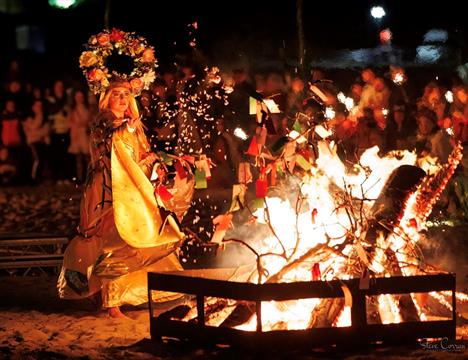 Oie Voaldyn Manx May Fire Festival