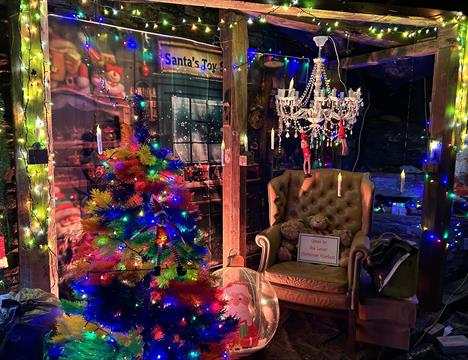 Light up Laxey Christmas Trains