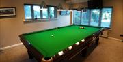 Hillingford B&B Isle of Man Snooker Room