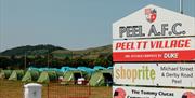 Peel TT Village Camping entrance