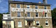 The Glen Mona Hotel is a traditional stone built Manx building. Three suites of rooms are available on the Second floor, which are accessible via step