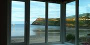 Sun lounge with view over Bradda Head and beach