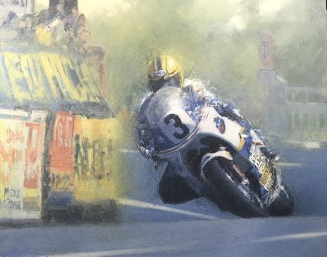 Speed and Light: A Painted Journey Around the World Famous Isle of Man TT Course