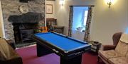 New Lounge Pool Table and Piano
