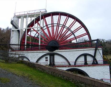 We are 1.5 miles from the famous Laxey Wheel