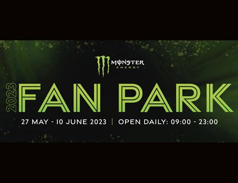 Monster Energy Fan Park Schedule