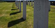 War Graves at Jurby Church  ©  Peter Killey