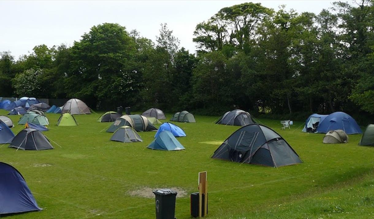 Isle of Man TT Campsite