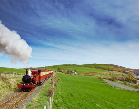 Steam Railway by the coast