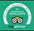 TripAdvisor Certificate of Excellence