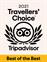 TripAdvisor Travellers Choice Best of the Best Award