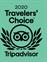 Trip Advisor Travellers’ Choice award