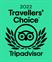 Trip Advisor Travellers’ Choice award