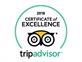 TripAdvisor - Certificate of Excellence