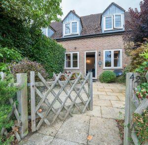 Exterior view of a cottage on the Isle of Wight
