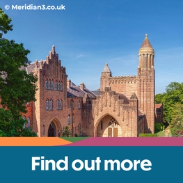 Outside view of Quarr Abbey - image credit: Meridian3.co.uk